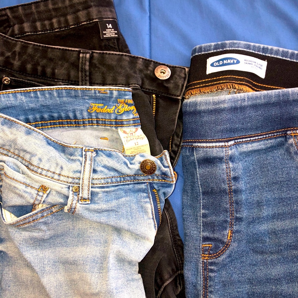A Few Pairs of Women’s Jeans